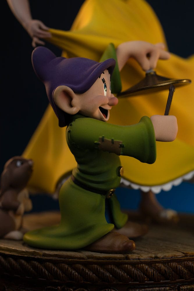 Schneewittchen und die sieben Zwerge Art Scale Statue 1/10 Snow White and Dopey Deluxe Edition 21 cm
