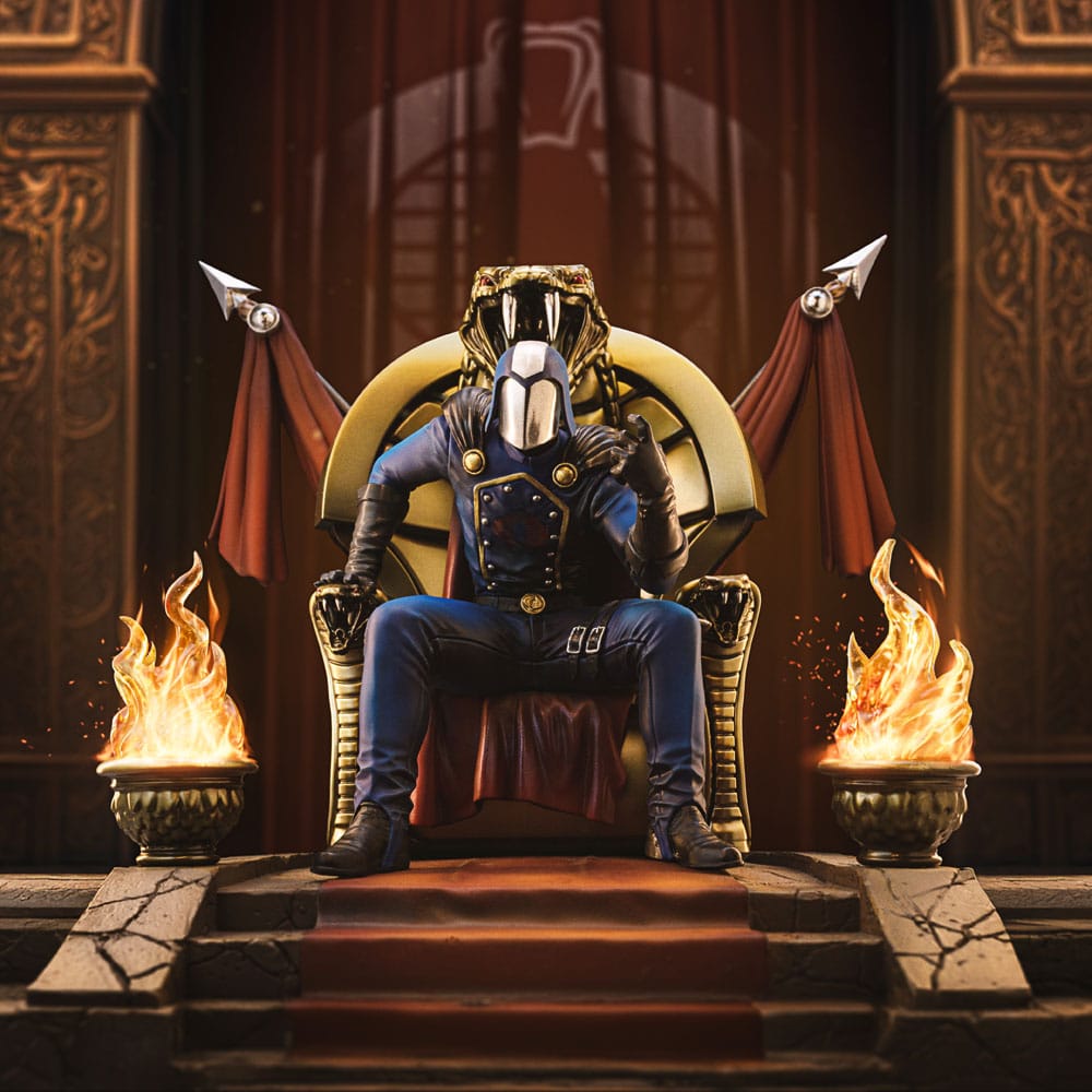 GI Joe Art Scale Statue 1/10 Cobra Commander 25 cm