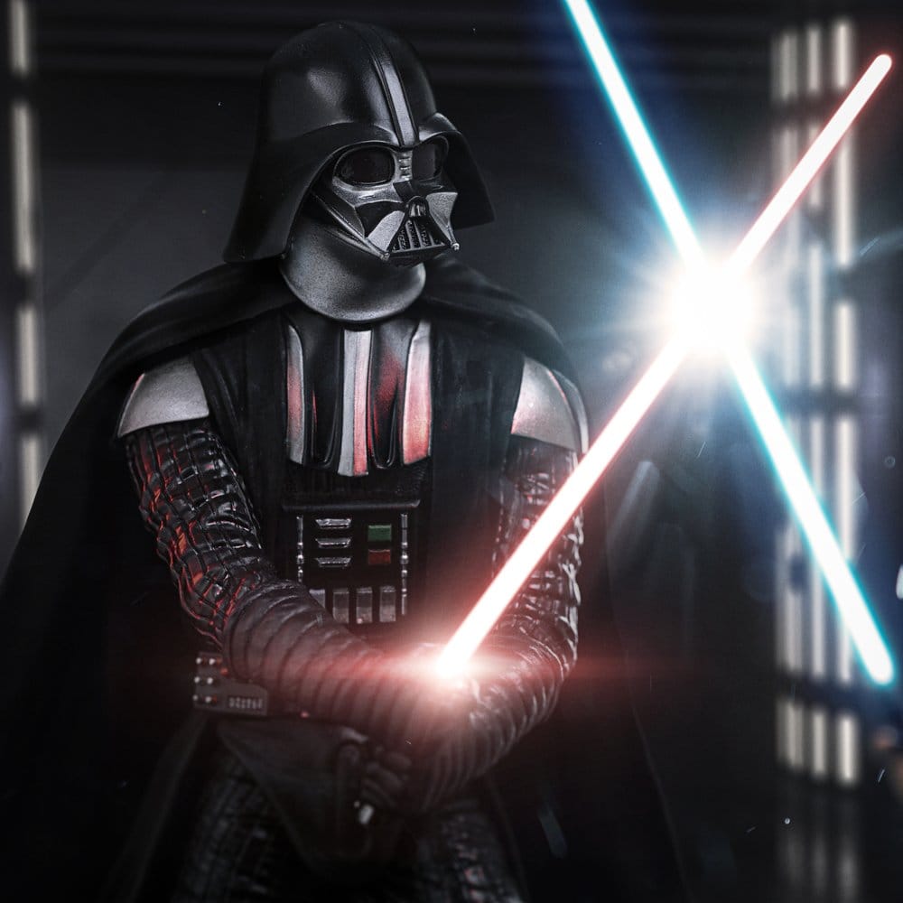 Star Wars Deluxe Art Scale Statue 1/10 Darth Vader Vs Obi-Wan Kenobi (CCXP Exclusive 2025) 24 cm