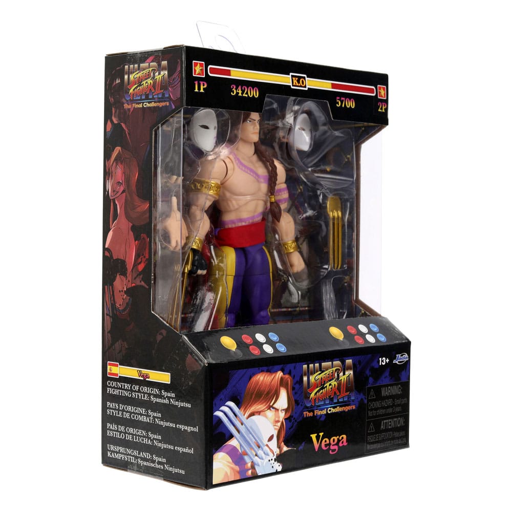 Ultra Street Fighter II: The Final Challengers Actionfigur 1/12 Vega 15 cm
