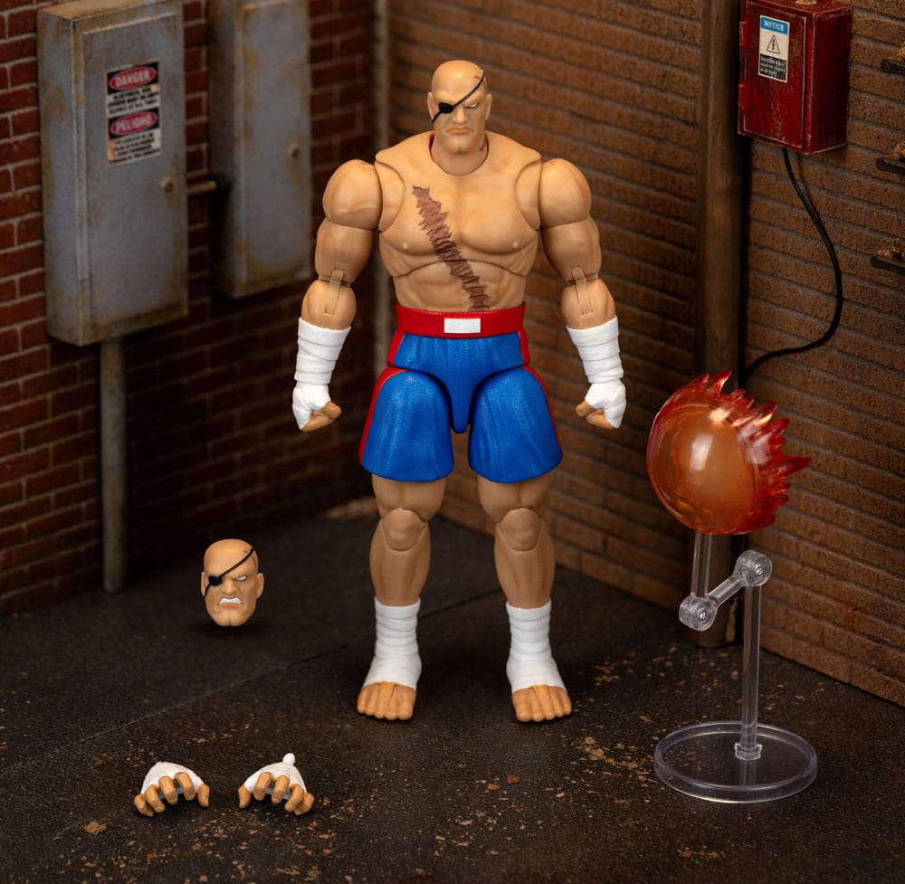 Ultra Street Fighter II: The Final Challengers Actionfigur 1/12 Sagat 19 cm