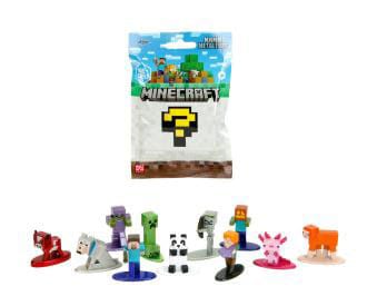 Minecraft Nano Metalfigs Diecast Minifiguren 4 cm Sortiment (12)