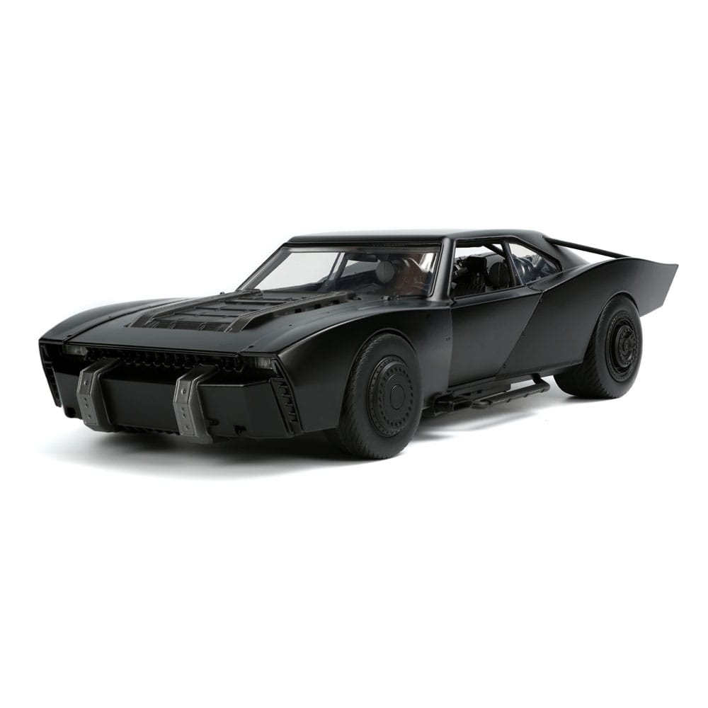 Batman 2022 Hollywood Rides Diecast Modell 1/18 2022 Batmobil mit Figur