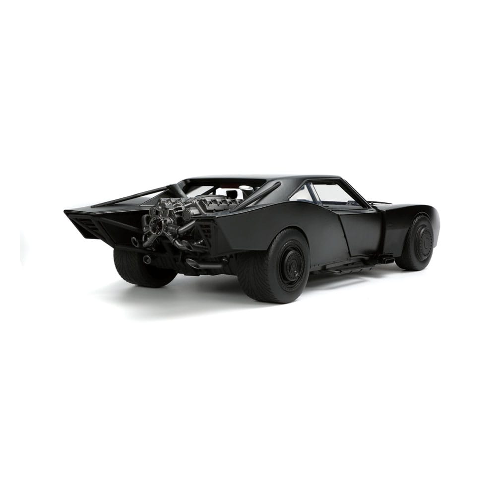 Batman 2022 Hollywood Rides Diecast Modell 1/18 2022 Batmobil mit Figur