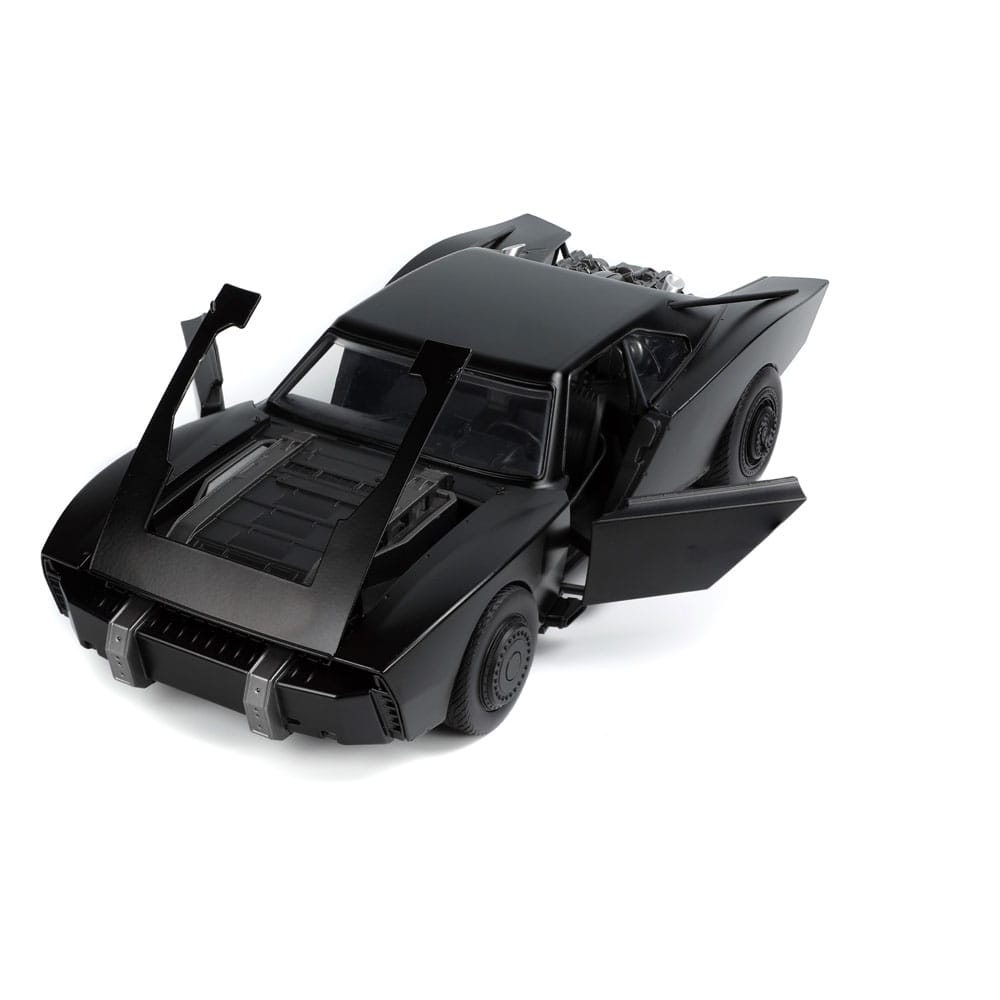 Batman 2022 Hollywood Rides Diecast Modell 1/18 2022 Batmobil mit Figur