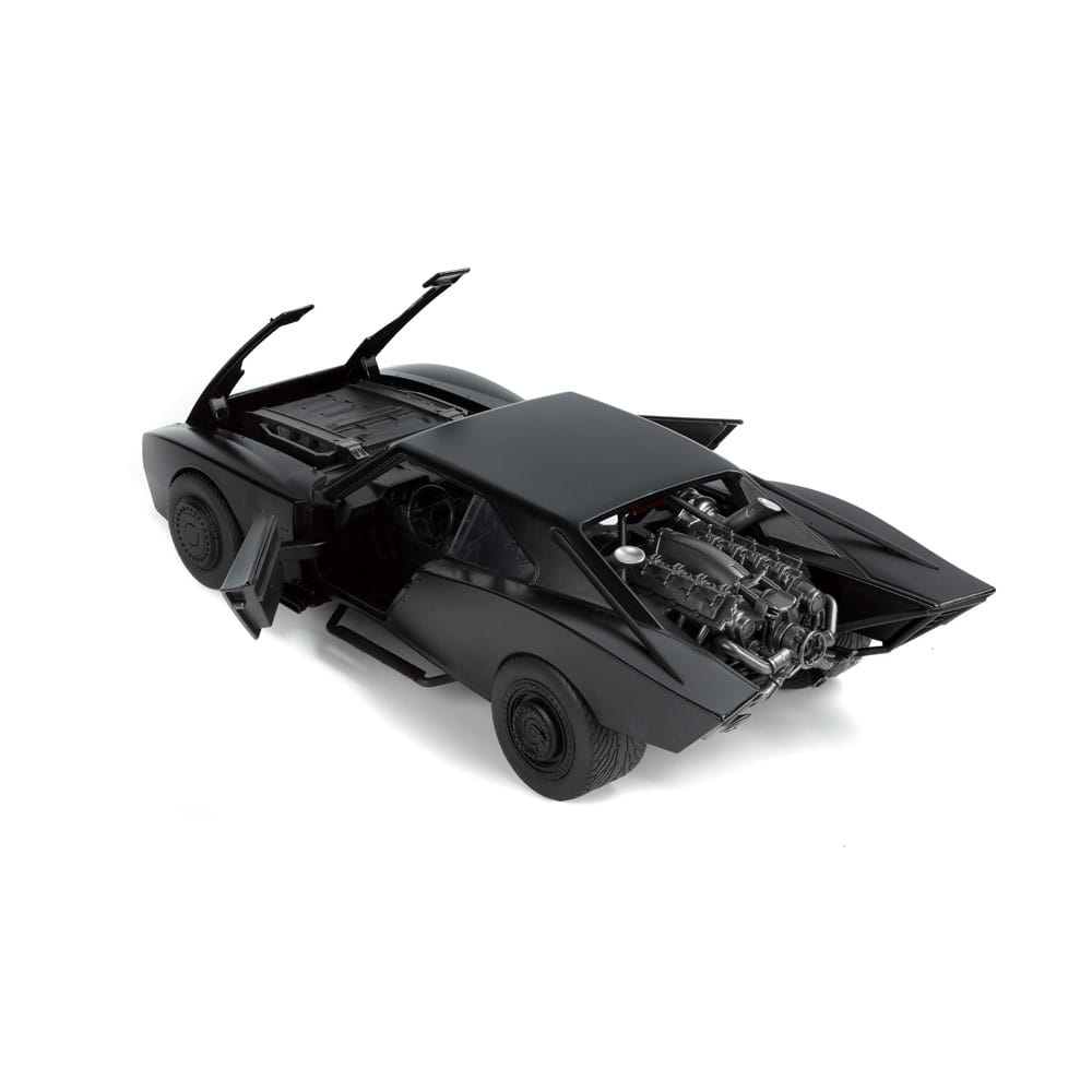 Batman 2022 Hollywood Rides Diecast Modell 1/18 2022 Batmobil mit Figur