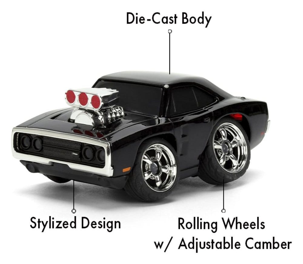 Fast & Furious Fahrzeug 1:43 Small Blocks 6 cm