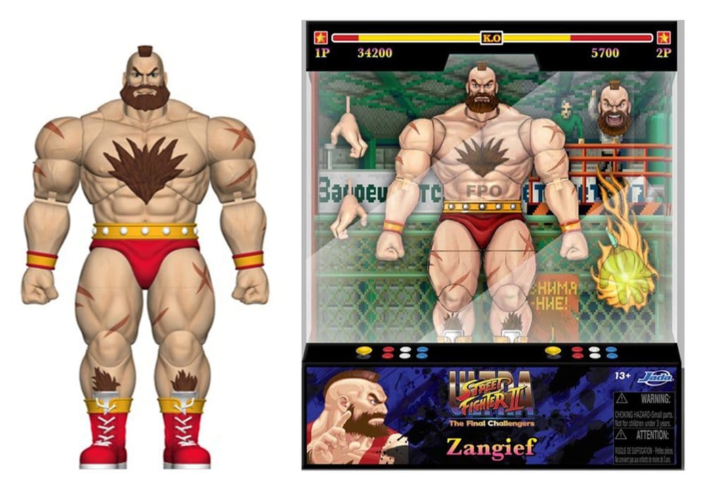 Ultra Street Fighter II: The Final Challengers Actionfigur 1/12 Zangief 18 cm