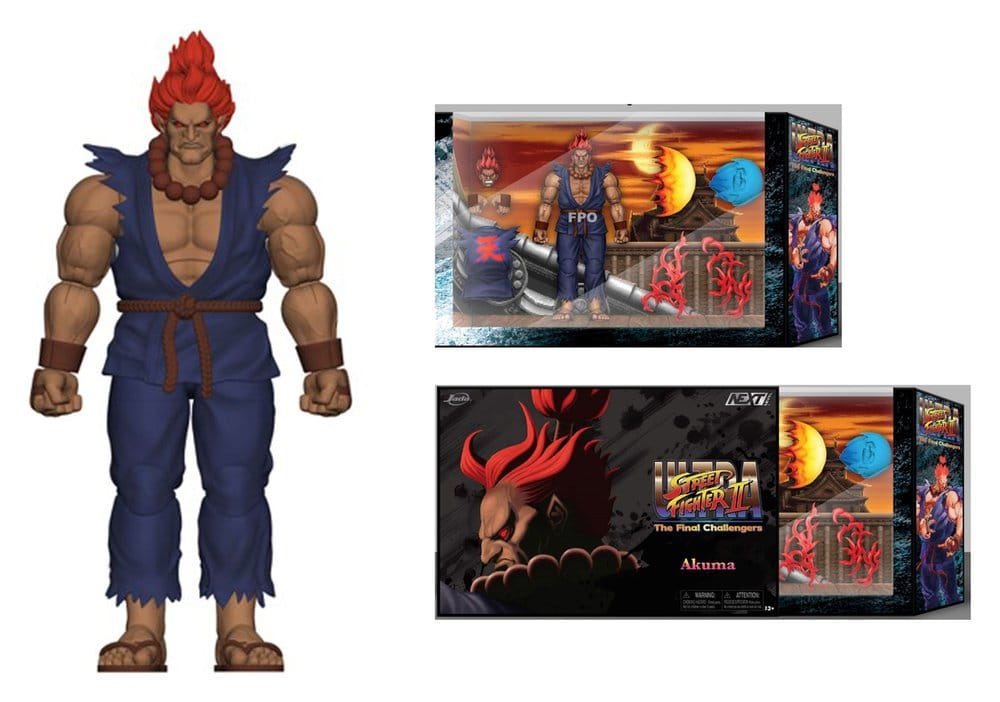 Ultra Street Fighter II: The Final Challengers Actionfigur 1/12 Akuma 15 cm