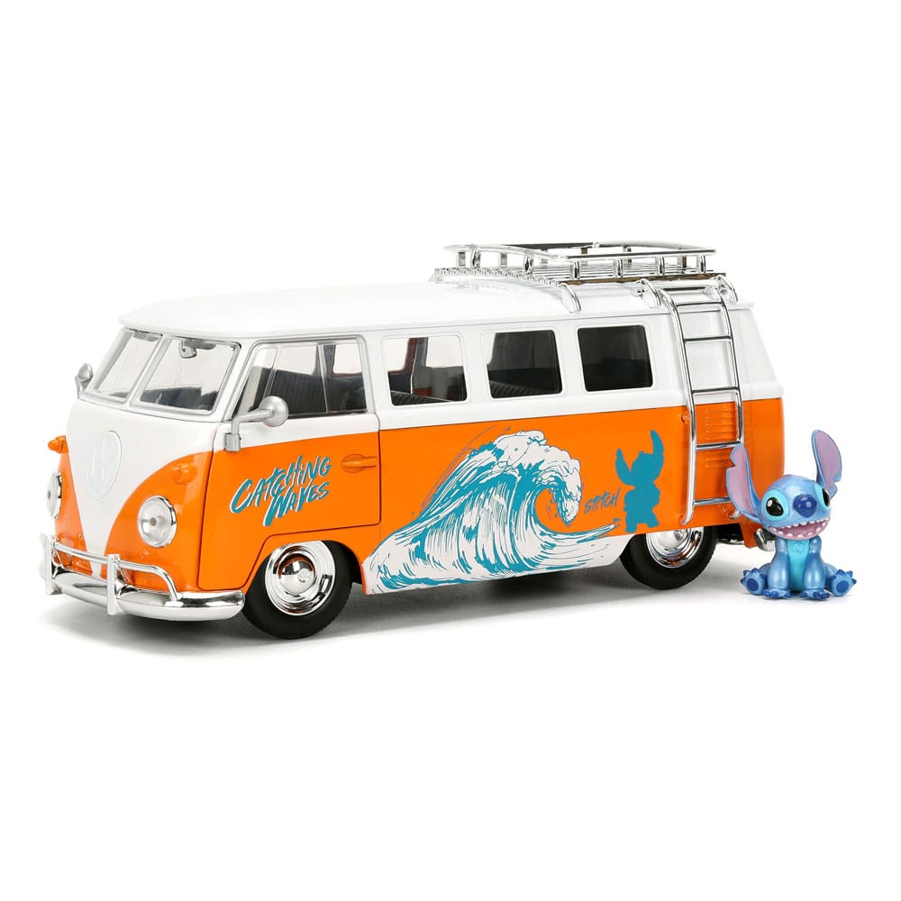 Lilo & Stitch Diecast Modell 1/24 1961 VW Bus Stitch
