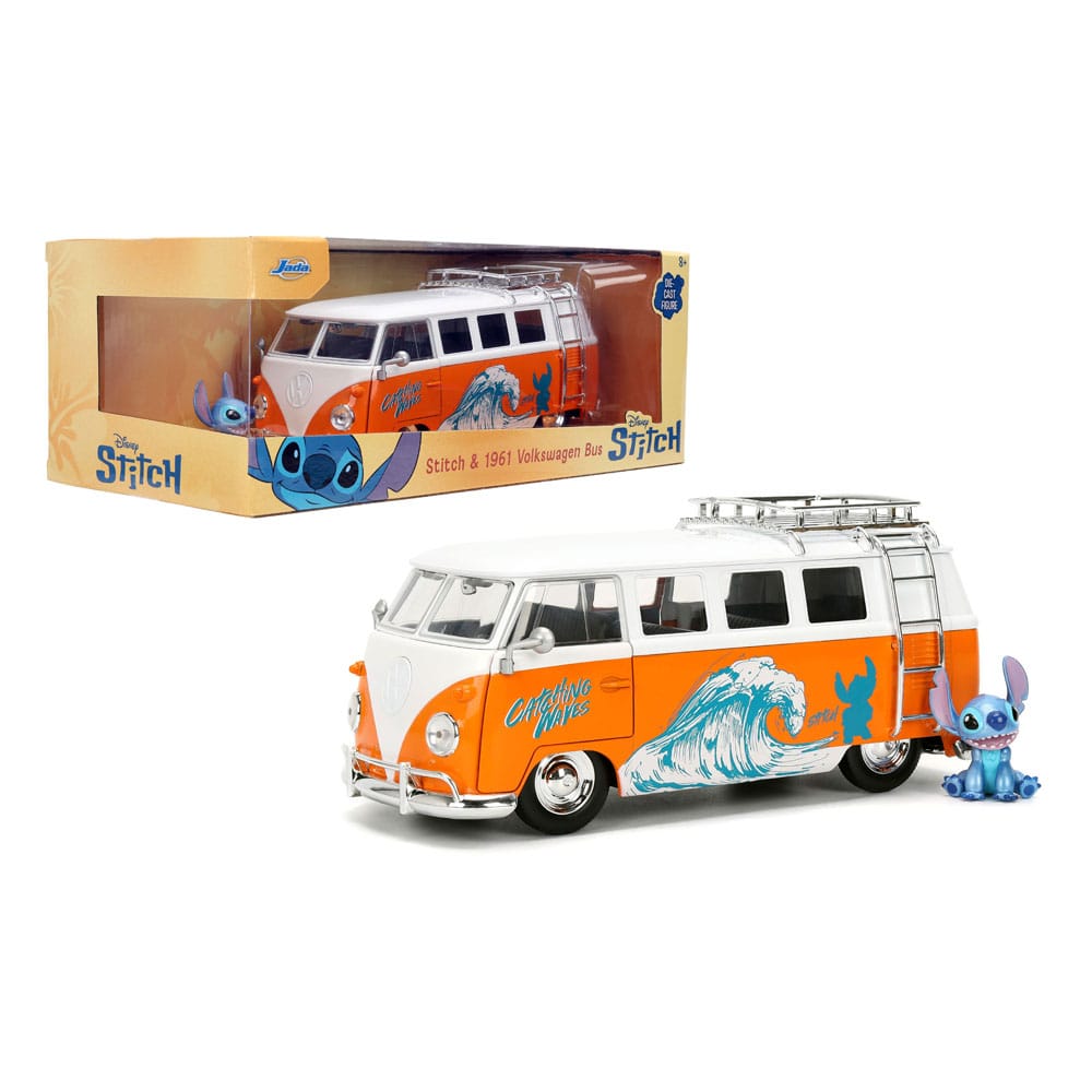 Lilo & Stitch Diecast Modell 1/24 1961 VW Bus Stitch