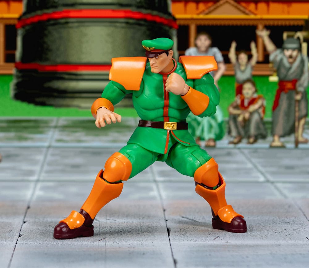 Ultra Street Fighter II: The Final Challengers Actionfigur 1/12 M. Bison Deluxe 15 cm