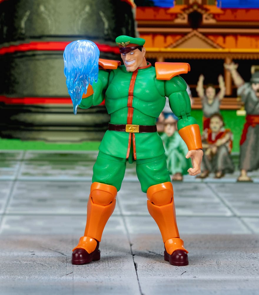 Ultra Street Fighter II: The Final Challengers Actionfigur 1/12 M. Bison Deluxe 15 cm