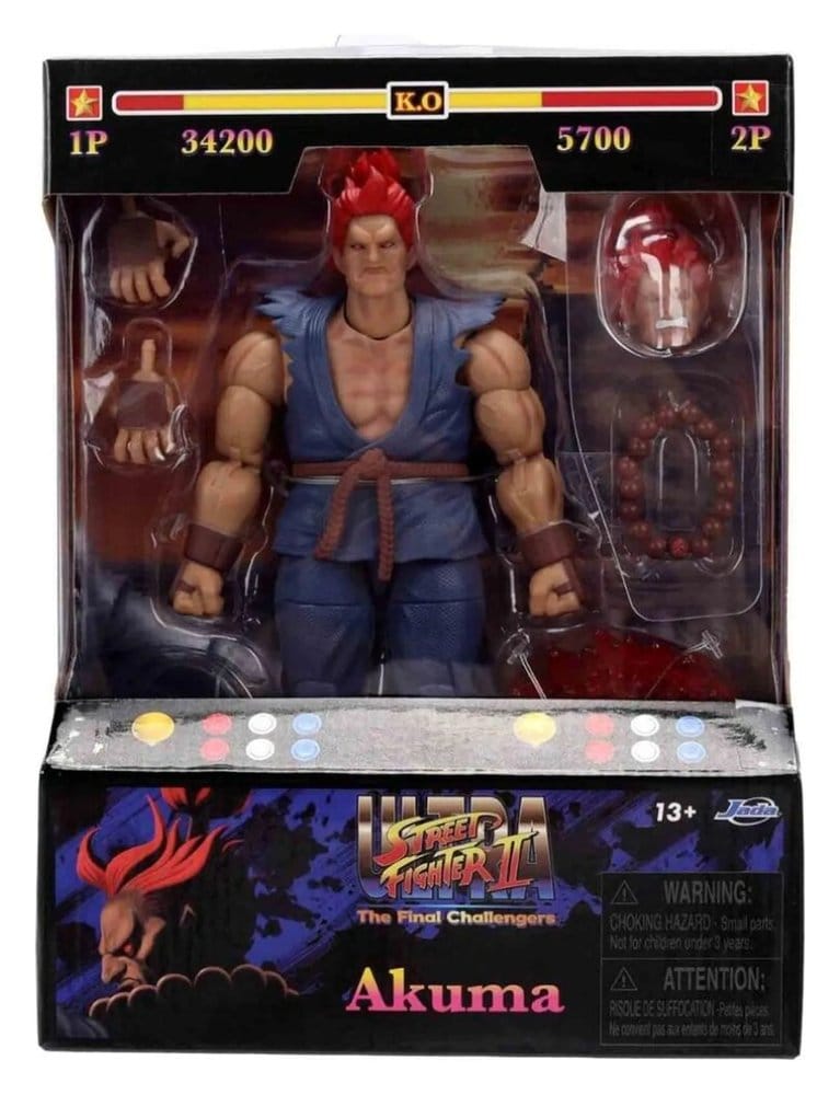 Street Fighter II Actionfigur Akuma 15 cm