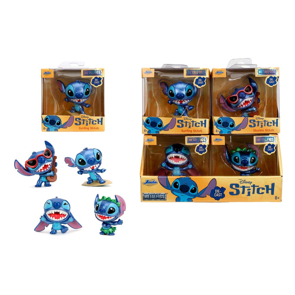 Lilo & Stitch Nano Metalfigs Diecast Minifiguren Wave 2 7 cm Sortiment (12)