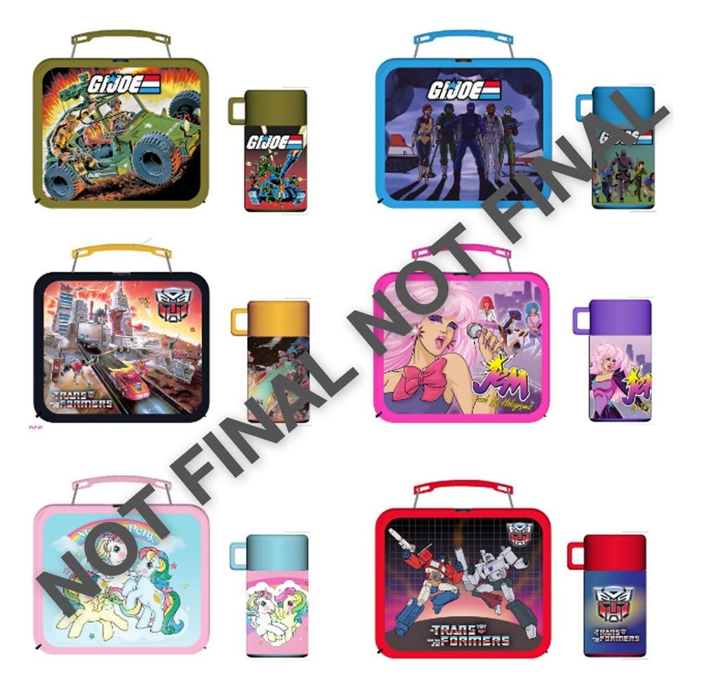 Hasbro Lunch Time Collectibles Minifiguren 6 cm Display (12)