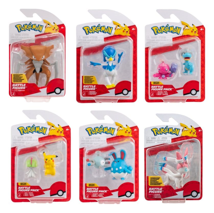 Pokémon Battle Figure Actionfiguren ver. 21 Sortiment (6)