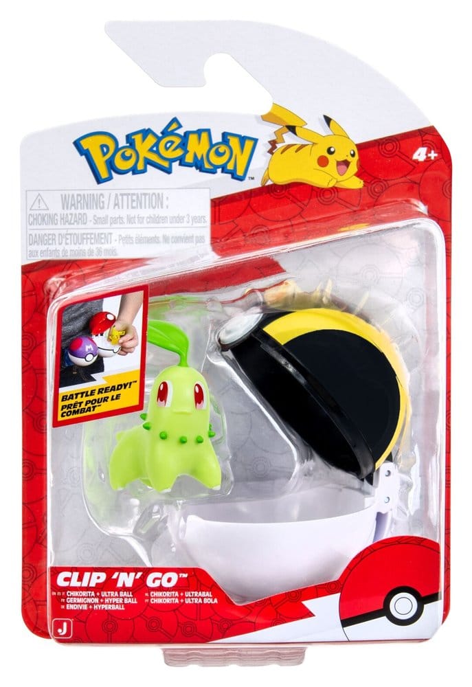 Pokémon Clip 'n' Go Minifiguren Poké Balls ver. 22 Sortiment (6)