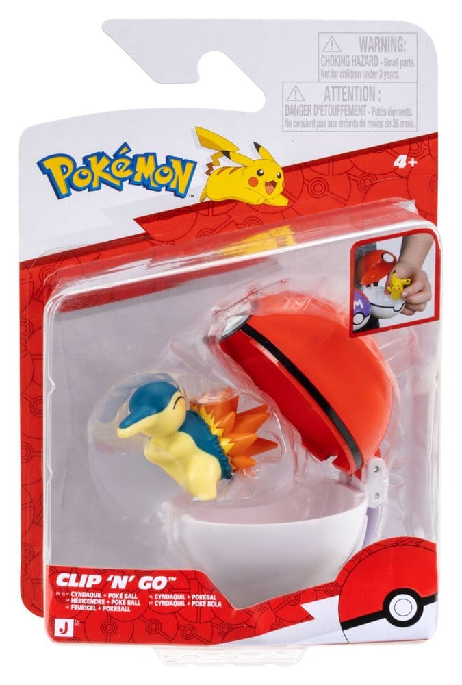 Pokémon Clip 'n' Go Minifiguren Poké Balls ver. 23 Sortiment (6)