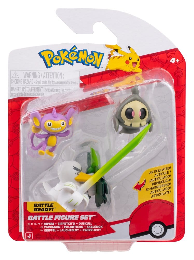 Pokémon Battle Figure Actionfiguren 3er Pack ver. 25 Sortiment (4)
