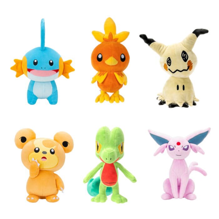 Pokémon Plüschfigur Version 22 20 cm Sortiment (6)