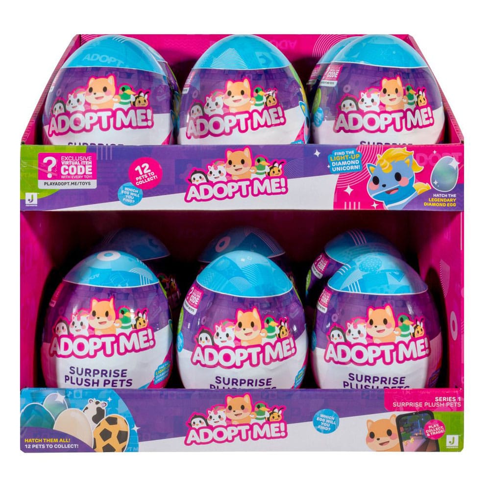 Adopt Me! Plüschfiguren Wave 3 Sortiment (6)