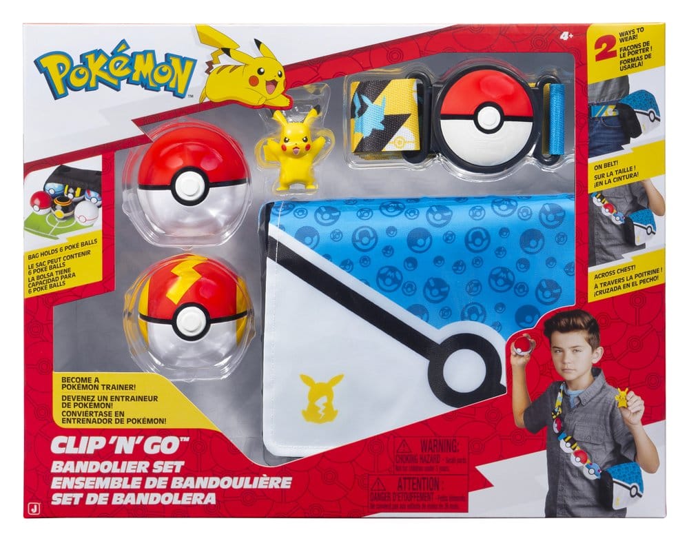 Pokémon Clip 'n' Go Patronengurt-Set ver. 6 Sortiment (4)