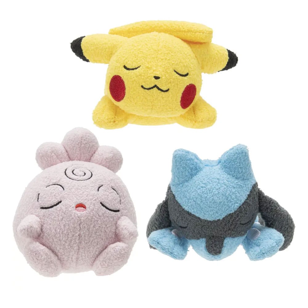 Pokémon Schlafende Plüschfigur Version 7 12 cm Sortiment (9)