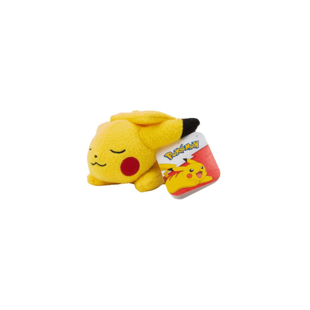 Pokémon Schlafende Plüschfigur Pikachu 12 cm