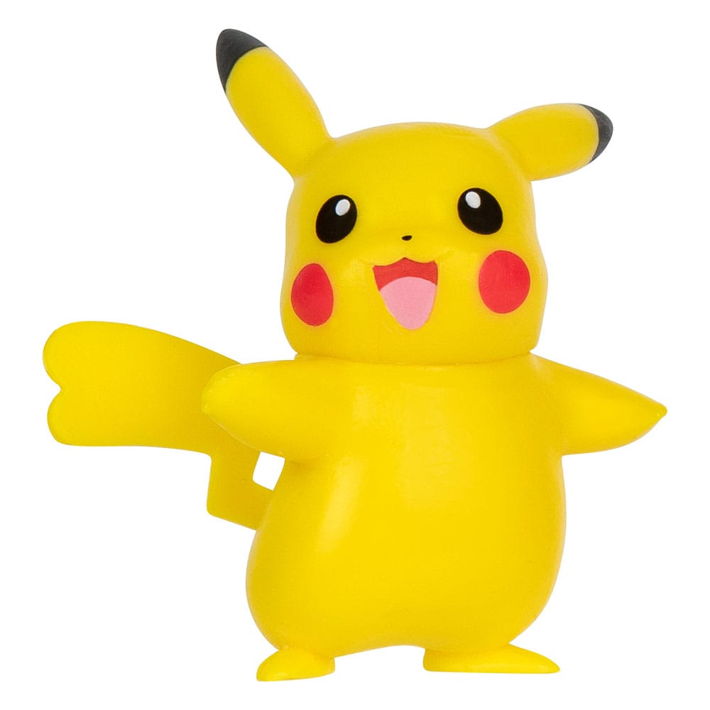 Pokémon Battle Figure Set Figuren 3er-Pack Pikachu (Weiblich), Lichtel, Flegmon 5 cm