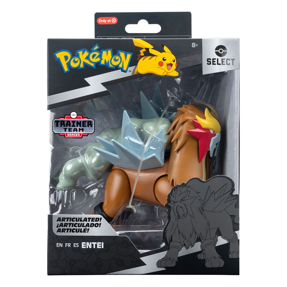 Pokémon 25. Jubiläum Select Actionfigur Entei 15 cm