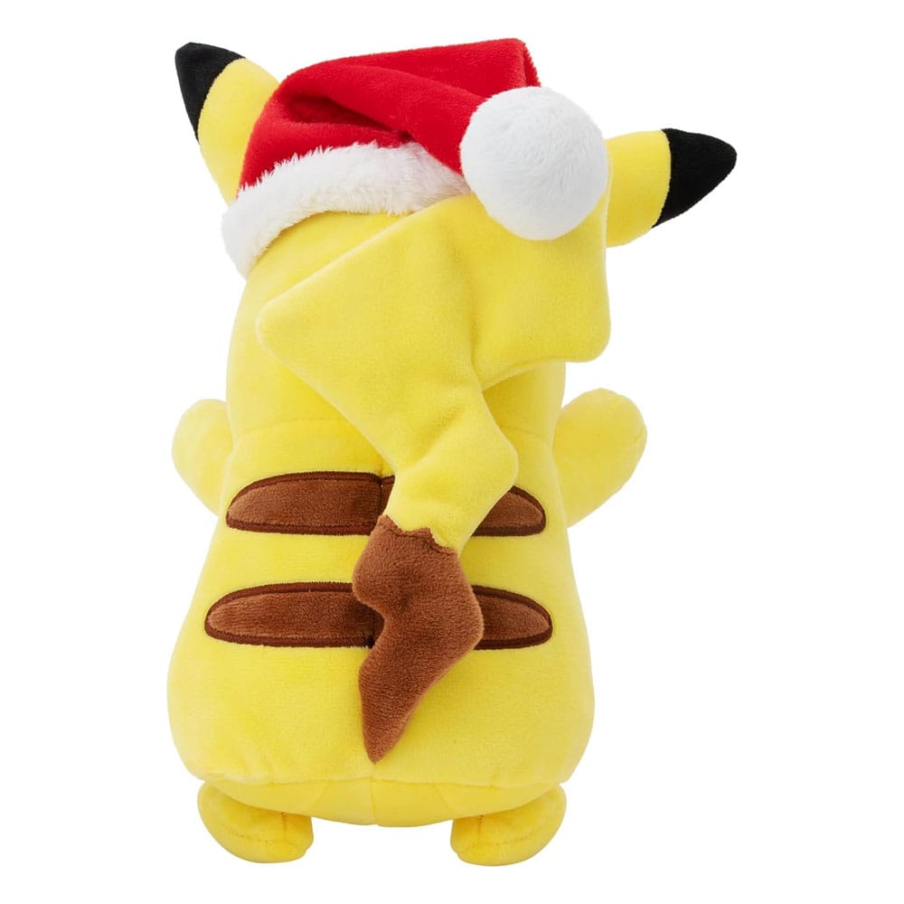 Pokémon Plüschfigur Winter Pikachu mit Weihnachtsmütze 20 cm