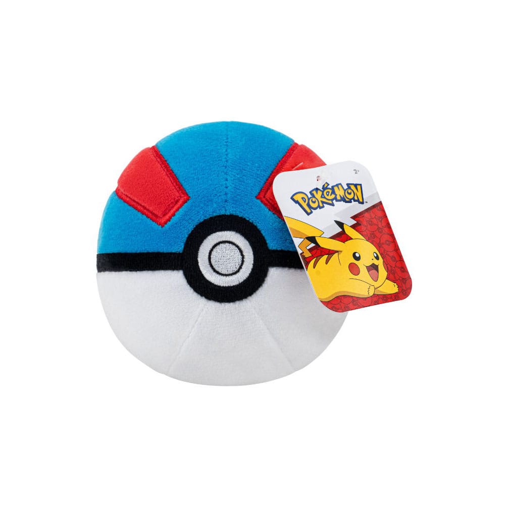 Pokémon Plüschfigur Pokeball Version 6 10 cm Sortiment (6)