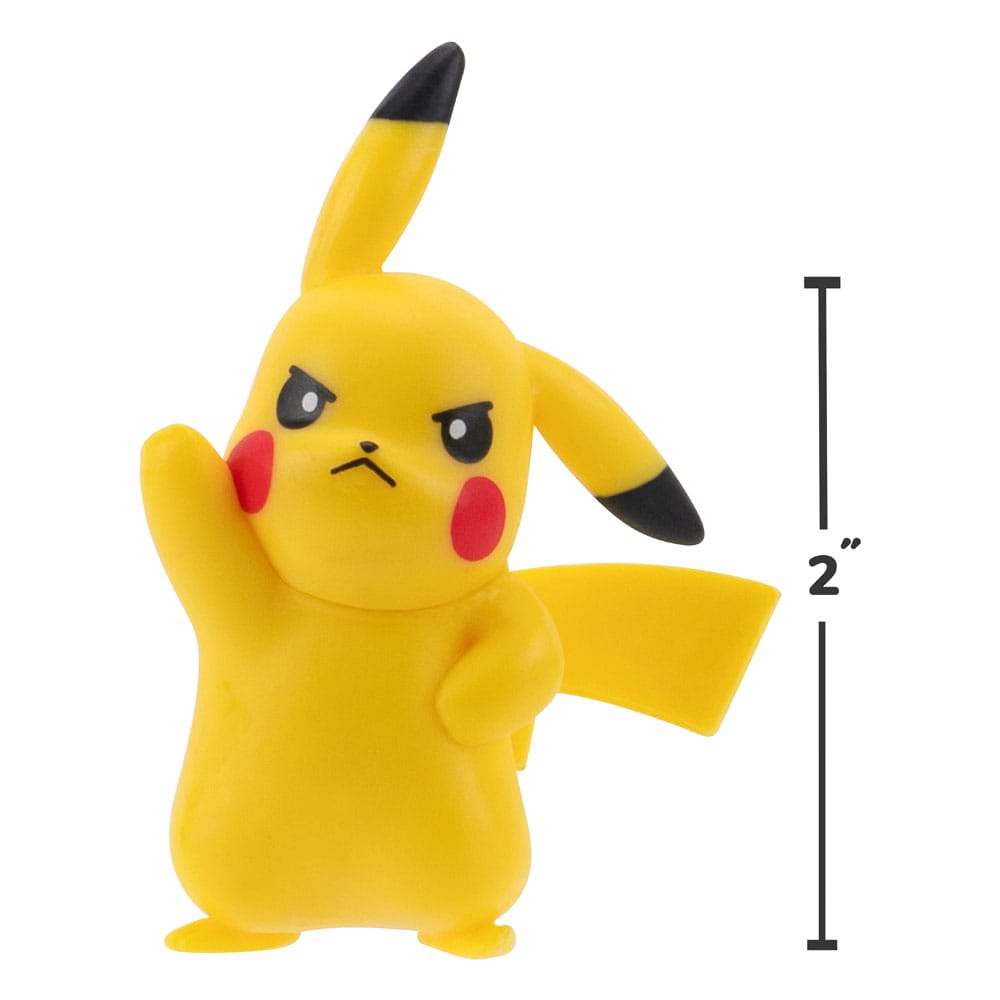 Pokémon Battle Figure Set Figuren 2er-Pack Pikachu #5, Ferkuli 5 cm