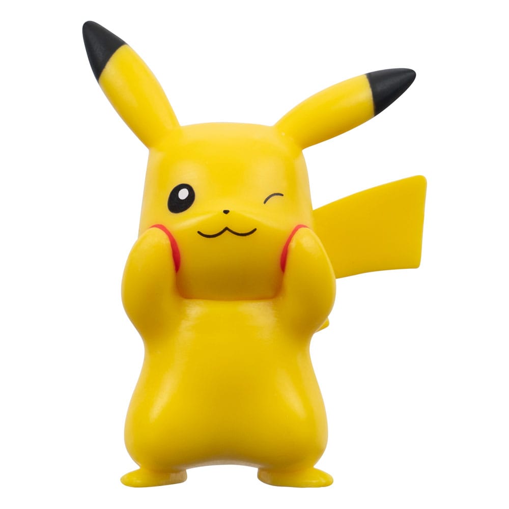 Pokémon Battle Figure Set Figuren 3er-Pack Pikachu #8, Mauzinger, Resladero 5 cm