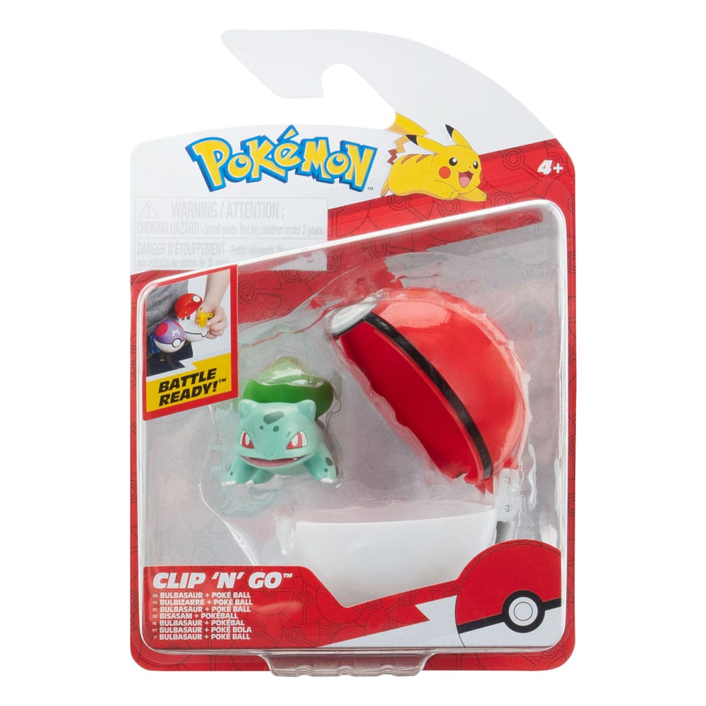 Pokémon Clip'n'Go Poké Balls Bisasam #1 & Pokéball
