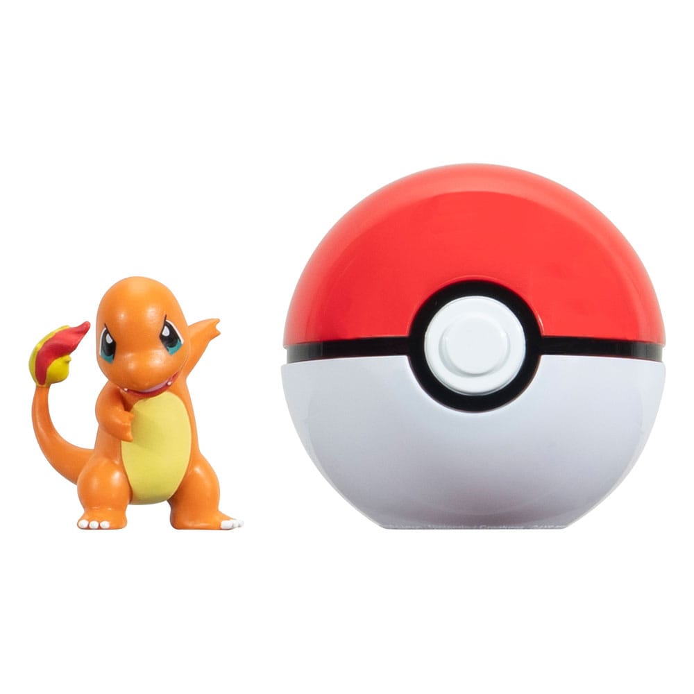 Pokémon Clip'n'Go Poké Balls Glumanda #1 & Pokéball