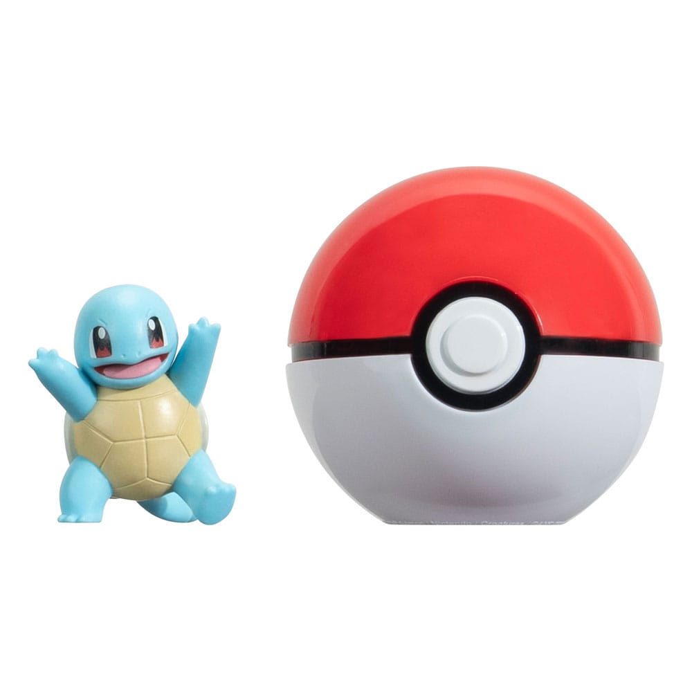 Pokémon Clip'n'Go Poké Balls Schiggy #3 & Pokéball