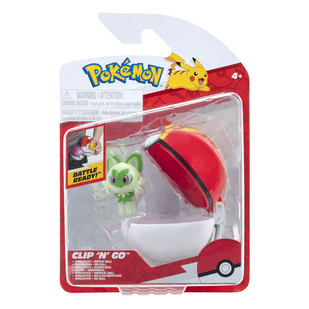 Pokémon Clip'n'Go Poké Balls Felori & Wiederball
