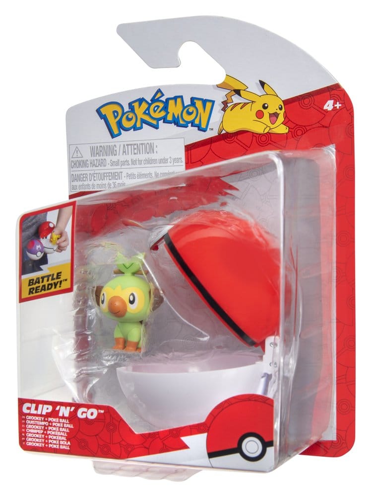 Pokémon Clip 'n' Go Actionfigur Wave 21 Chimpep & Pokéball