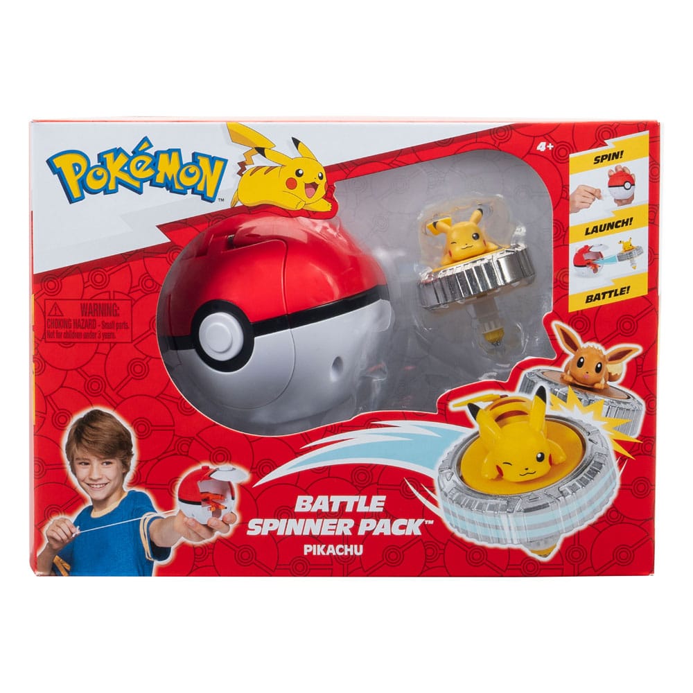 Pokémon Battle Spinner Pack Pikachu #1 & Pokéball