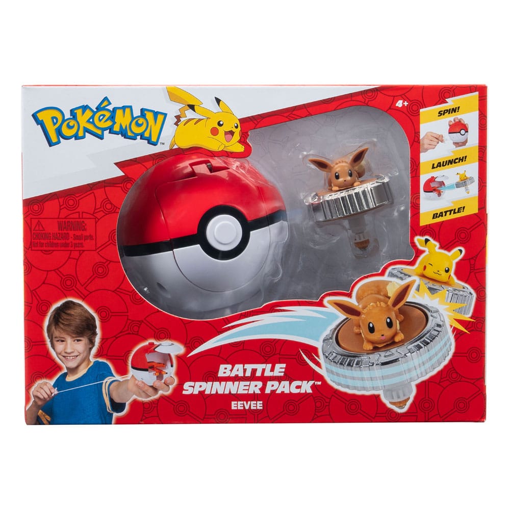 Pokémon Battle Spinner Pack Evoli & Pokéball
