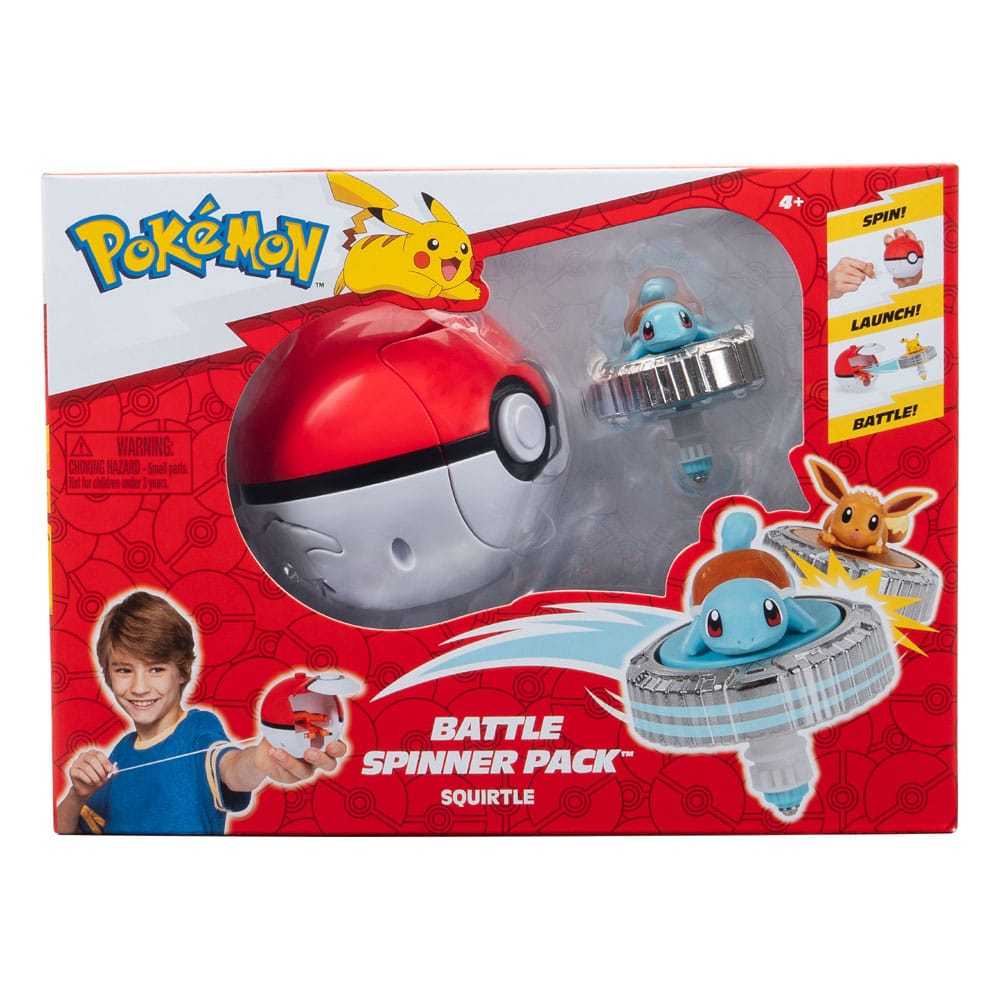 Pokémon Battle Spinner Pack Schiggy & Pokéball