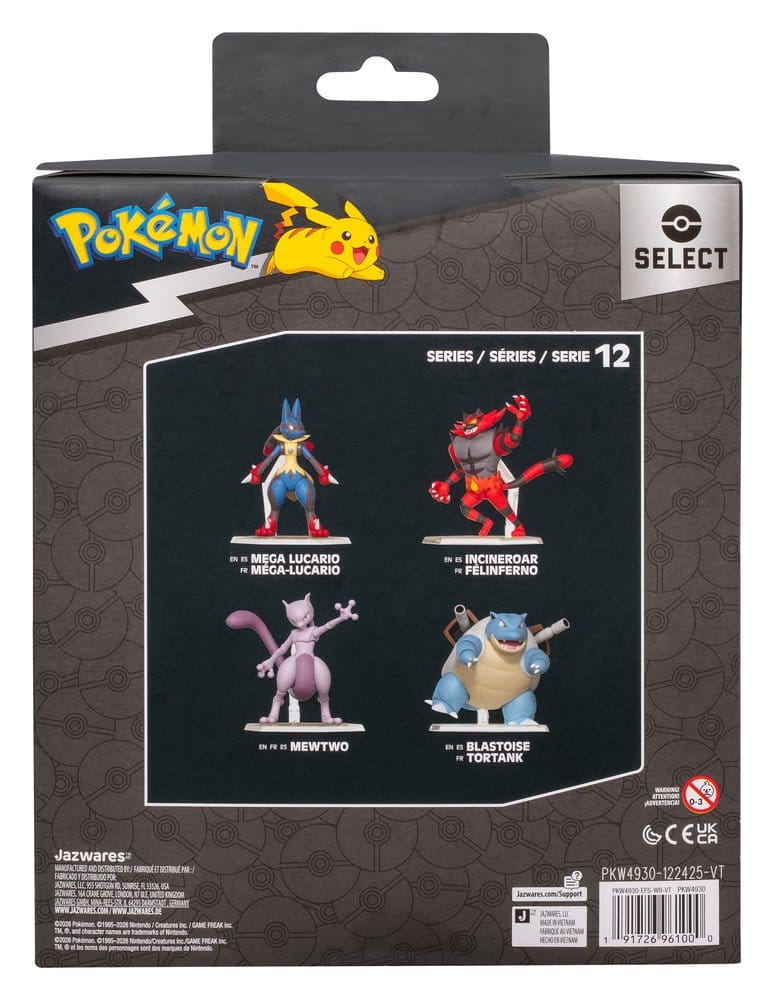 Pokémon Select Super-Articulated Actionfigur Turtok