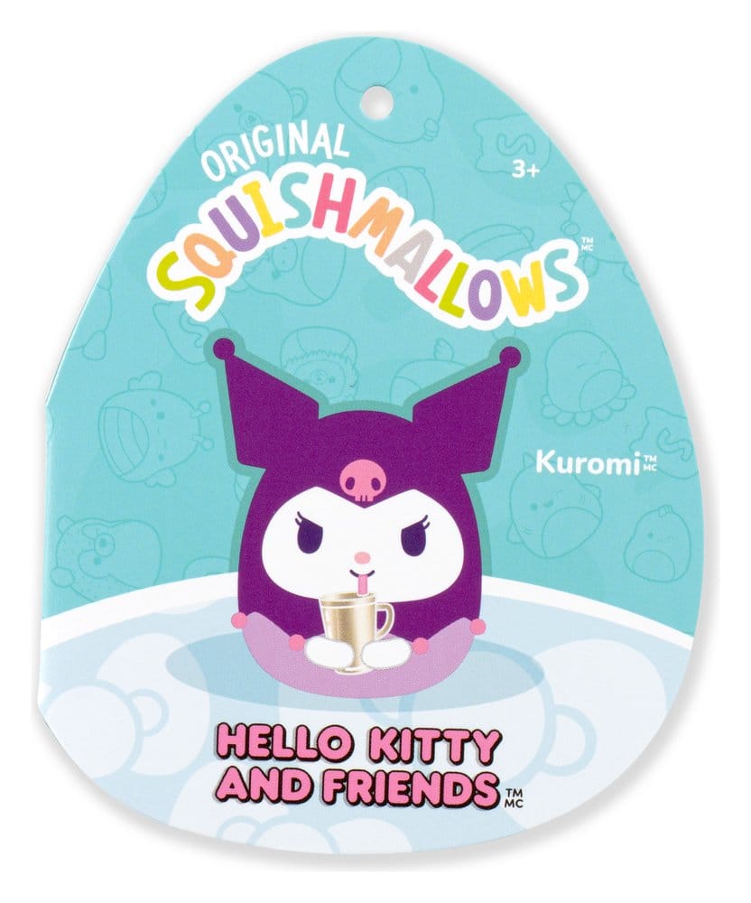 Squishmallows Hello Kitty and Friends Plüschfigur Kuromi Cup 30 cm
