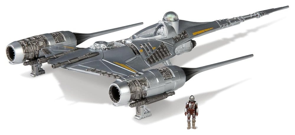 Star Wars Mittelgroßes Fahrzeug N1 with Mando 13 cm