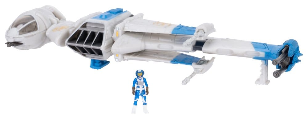 Star Wars Mittelgroßes Fahrzeug & Figuren Set Neue Republik B-flügler & B-flügler Pilot