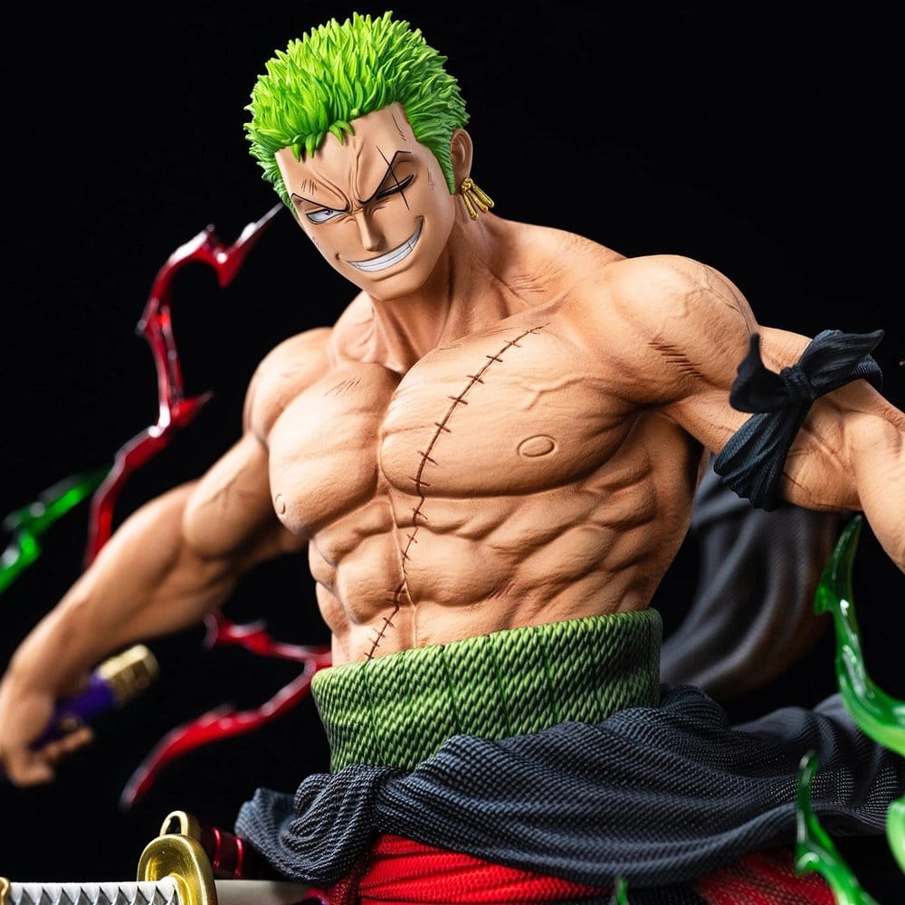 One Piece Legendary Straw Hat Crew Series Statue Roronoa Zoro (Premium Version) 34 cm