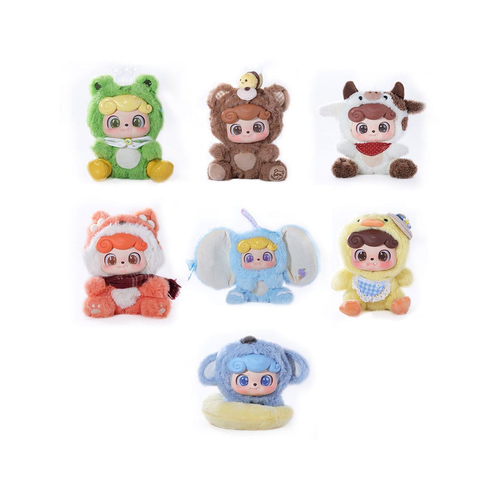 QKid: Animal Preschool Series Blind Box Figur 18 cm Display (6)