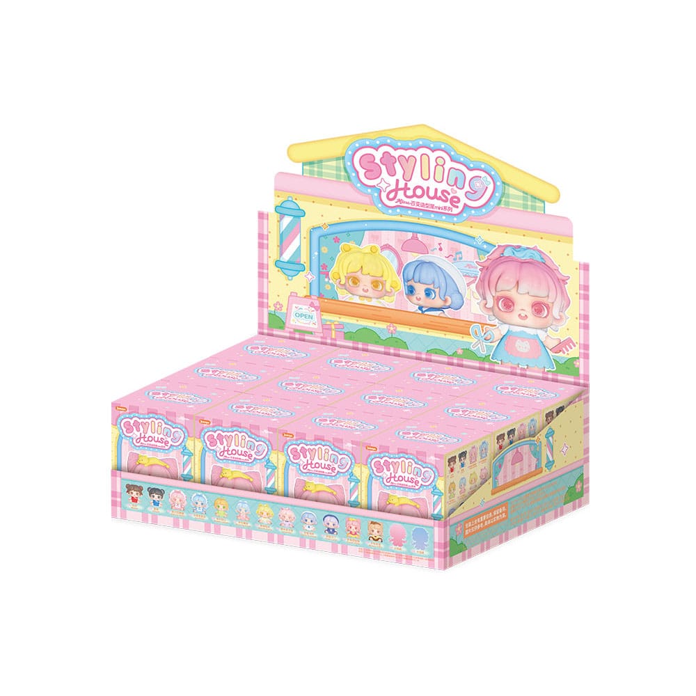 Miana: Transformable Styling House Mini Series Blind Box Figur 5 cm Display (12)